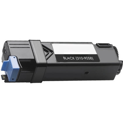 Toner Cartridge 310-9058 black for Dell 1320 and 1320c printers, high-yield 2000 pages, replacement toner for reliable printing.