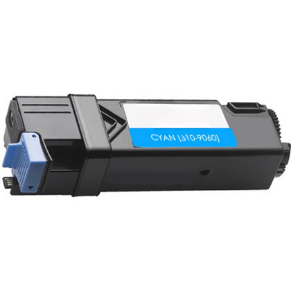 Toner Cartridge 310-9060 cyan for Dell 1320 and 1320c printers, high-yield 2000 pages, reliable replacement toner for vibrant printing.