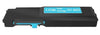 Cyan Toner Cartridge 331-8432/24 compatible with Dell C3760, C3760dn, C3760n, C3765, C3765dnf printers, 9,000-page yield.