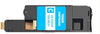 Cyan Toner Cartridge 593-BBJU compatible with Dell E525W printer, 1,400-page yield.