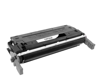 C9730A/EP86 Black Toner Cartridge compatible with HP LaserJet Color 5500, high-yield 13,000-page print capacity.