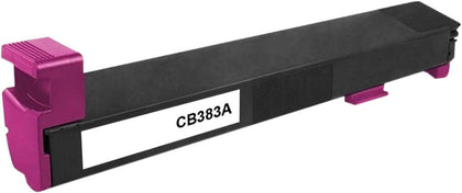 CB383A Magenta Toner Cartridge compatible with HP LaserJet CP6015, high-yield 21,000-page print capacity