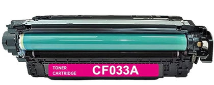 CF033A (646A) Magenta Toner Cartridge Compatible for HP LaserJet Color CM4540 Series, 12500 pages