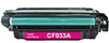 CF033A (646A) Magenta Toner Cartridge Compatible for HP LaserJet Color CM4540 Series, 12500 pages