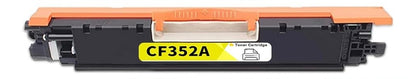 Toner Cartridge CF352A (130A) Yellow Compatible for HP Color LaserJet Pro MFP M176/M176n/M176fn/M177/M177fw, 1,000 pages