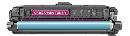 Toner Cartridge CF362A (508A) Magenta Compatible for HP Color LaserJet Enterprise M533x, M553dn, M553n, 5,000 pages