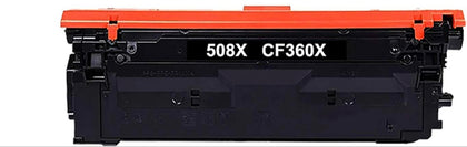 Toner Cartridge CF360X (508X) Black Compatible for HP Color LaserJet Enterprise M552, M553, 12,500 pages