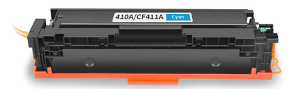 Toner Cartridge CF411A Cyan Compatible for HP Color LaserJet Pro M452, MFP M477, 2,300 pages