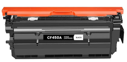 CF450A (655A) Black Compatible Toner Cartridge for HP Color LaserJet Enterprise M681, M682, M652, M653 – 12,500 pages