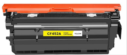 CF452A (655A) Yellow Compatible Toner Cartridge for HP Color LaserJet Enterprise M681, M682, M652, M653 – 10,500 pages