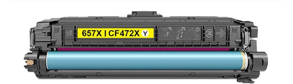 CF472X (657X) Yellow Compatible Toner Cartridge for HP Color LaserJet Enterprise Flow M681, M682 – 23,000 pages