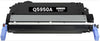 Q5950A black toner cartridge compatible with HP LaserJet Color 4700 and 4730 printers, 12000 pages high-yield replacement.