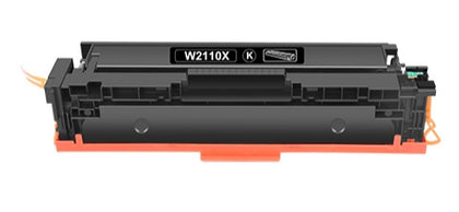 W2110X (206X) Black Compatible Toner Cartridge for HP LaserJet Pro M255dw, M282nw, M283cdw, M283fdw, 3,150 pages.