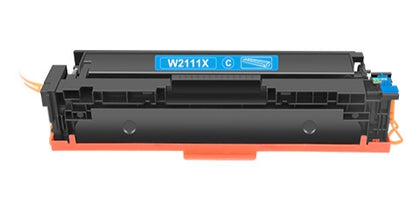 W2111X (206X) Cyan Compatible Toner Cartridge for HP LaserJet Pro M255dw, M283cdw, M282nw, M283fdw, M283nw, 2450 pages
