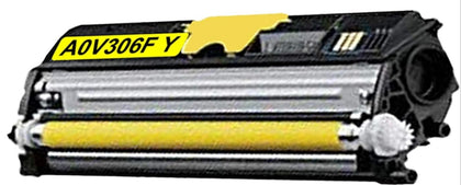 A0V306F Yellow Compatible Toner Cartridge for Konica Minolta Magicolor 1600w, 1650en, 1680mf, 1690mf, 2500 pages