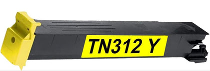 TN312 Yellow Compatible Toner Cartridge for Konica Minolta BizHub C300/C352/C352P, 12000 pages