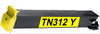 TN312 Yellow Compatible Toner Cartridge for Konica Minolta BizHub C300/C352/C352P, 12000 pages
