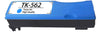 Compatible Kyocera TK-562 cyan toner cartridge, 10000 pages for FS C5300, C5300DN, C5350, C5350DN printers.