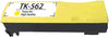 Compatible Kyocera TK-562 yellow toner cartridge, 10000 pages for FS C5300, C5300DN, C5350, C5350DN printers.