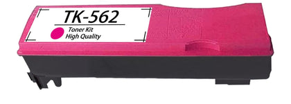 Compatible Kyocera TK-562 magenta toner cartridge, 10000 pages for FS C5300, C5300DN, C5350, C5350DN printers.