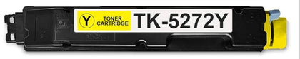Toner Cartridge TK-5272 Yellow Compatible for Kyocera Printer, 6000 pages