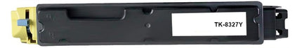 Toner Cartridge TK-8327/8329 Yellow Compatible for Kyocera Taskalfa 2551ci, high yield 12,000 pages