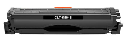 CLT-504S Black Compatible Toner Cartridge for Samsung CLP-415NW and CLX-4195FW, yields up to 2,500 pages.