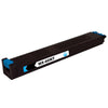 MX-60NT cyan toner cartridge compatible with Sharp printers, high yield 40,000 pages
