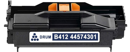 44574301 Black Drum Unit Compatible for Oki Data B411 B411d B411dn B431 B431dn MB461, 30,000 pages