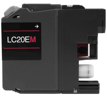 LC20E Magenta Ink Cartridge Compatible for Brother MFC-J5920DW, 1200 pages, high-quality vibrant prints, cost-effective replacement.