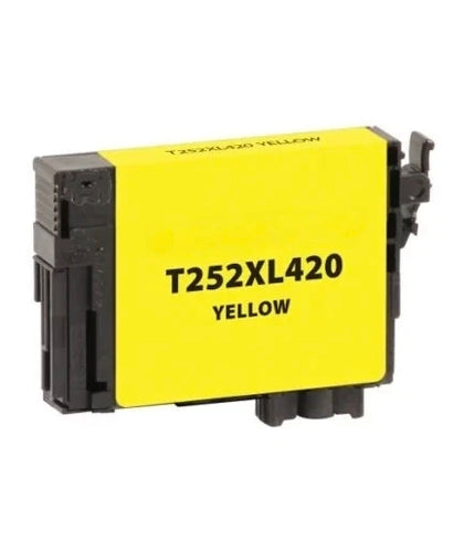 T252XL420 Yellow Compatible Ink Cartridge for Epson WorkForce WF-3620/3640, high yield 1100 pages