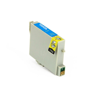 Compatible Epson T054220 Cyan Ink Cartridge, 400 pages, for Stylus Photo R800 and R1800 printers.