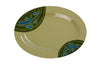 Yanco Oval Plate JP-2008 It is made from durable and reliable melamine material, which makes the plate look like ceramics. Melamine tableware is a perfect solution for those who choose a reliable, durable, high-quality and affordable dinnerware for their food-serving establishment. These oval Japanese style plates are easy to clean, NSF listed and BPA safe.