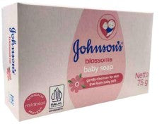 Johnson & Johnson Baby Soap Blossom 75g bars, case of 96.