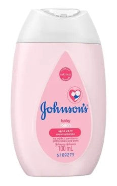 Johnson & Johnson Baby Lotion, 100ml (3.4oz), Case of 48, gentle moisturizing lotion for baby’s soft and healthy skin.
