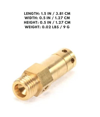 Jet pilot #77 for natural gas, designed for precise gas flow and optimal burner performance in natural gas systems.