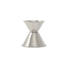 Stainless steel jigger 0.75oz/1.25oz, dual-sided, durable, corrosion-resistant, easy to clean, precise bar measuring tool for cocktails. (Packed By: 300 Each Per Case), not a set.