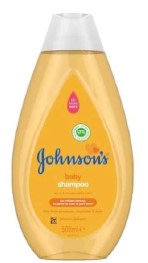 Johnson's Baby Shampoo Gold, 500ml, Case of 12 gentle tear-free shampoo for soft, shiny baby hair.