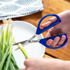 KCHZ09007 to KCHZ09010, 2-Pack, Red/Blue/White/Yellow Handles Joyce Chen Original Unlimited Kitchen Scissors