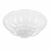 Clear Disposable PLA Salad Container Bowls for Lunch & Meal Prep