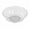 Clear Disposable PLA Salad Container Bowls for Lunch & Meal Prep