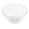 Clear Disposable PLA Salad Container Bowls for Lunch & Meal Prep