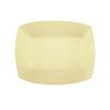 Natural Bamboo Disposable Stand Serving Takeout Container Food Boat Trays