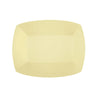 Natural Bamboo Disposable Stand Serving Takeout Container Food Boat Trays