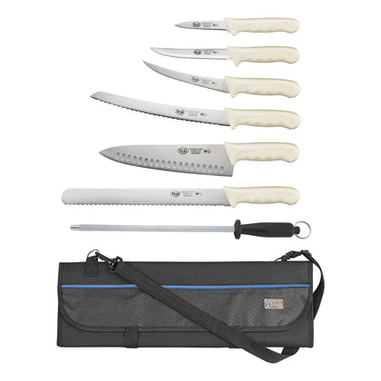 KWP-KIT1, 7-Piece Cutlery Set, KWP-30 to 121, K-12S, Knife bag