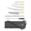 KWP-KIT1, 7-Piece Cutlery Set, KWP-30 to 121, K-12S, Knife bag