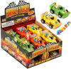 Kidsmania Formula 1 Racer Candy Toy Pull Back Car with Candy 12 Count