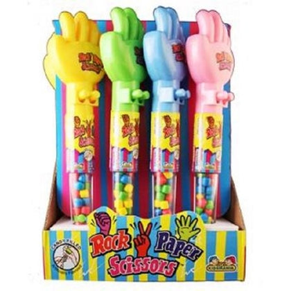 Kidsmania Rock Paper Scissors Candy Toy Dispenser with Candy 24 Count