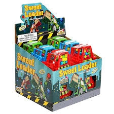 Kidsmania Sweet Loader Pull Back Construction Truck with Candy 12 Count