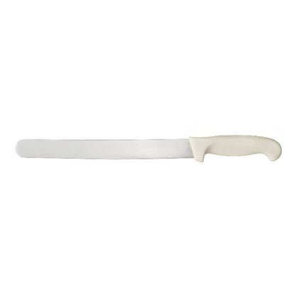 Klinge Stamped Roast Beef Slicer 12 inch with long stainless steel blade and ergonomic handle for slicing roasts, brisket, and deli meats. (Packed By: 36 Each Per Case).